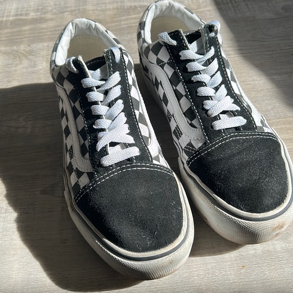 Vans Shoes - Checkered Platform Vans